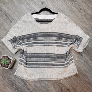 Joie Soft Ethen Ponch Oversize Batwing Boho Knit Top Sz XS